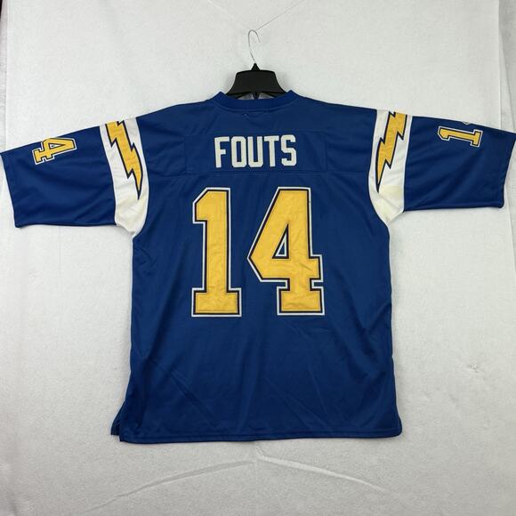 Mitchell & Ness San Diego Chargers Dan Fouts 1984 Throwback Jersey Mens 50 VTG - Picture 10 of 14
